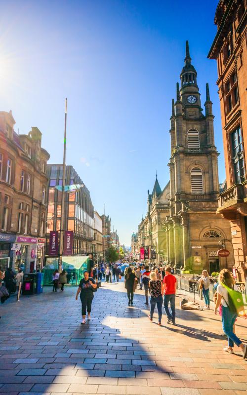 Buchanan Street, Glasgow UK