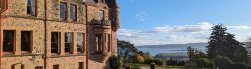 Belfast castle on a sunny day