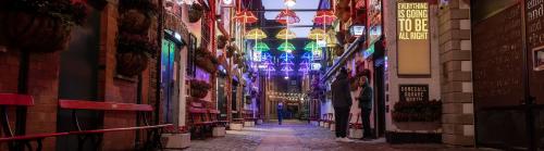 Umbrellas in the Cathedral Quarter, Belfast