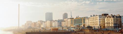 The shoreline and hotels in Brighton