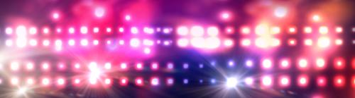 Bright lights across the colour spectrum