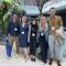 Lauren Rogers at the #BISA2024 conference with four fellow delegates