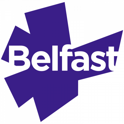 Visit Belfast and Belfast Council Starburst logo